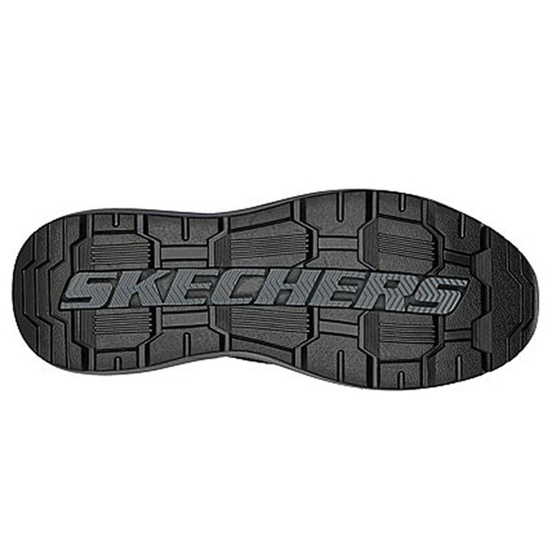 Zapatillas Deportivas Caminar Hombre Skechers 210546_BLK Negras sin Cordones