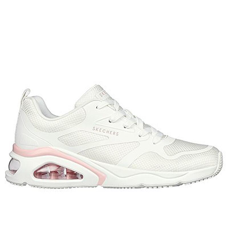 Zapatillas Deportivas Caminar Mujer Skechers 177420_WHT Blancas con Cordones