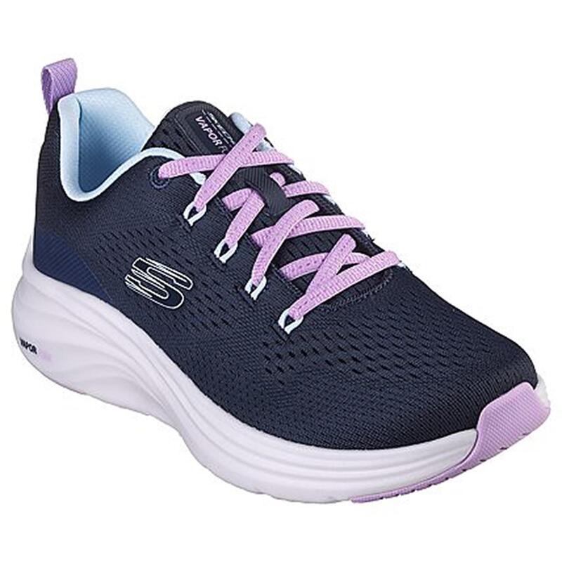 Zapatillas Deportivas Caminar Mujer Skechers 150024_NVLV Azul marino Cordones