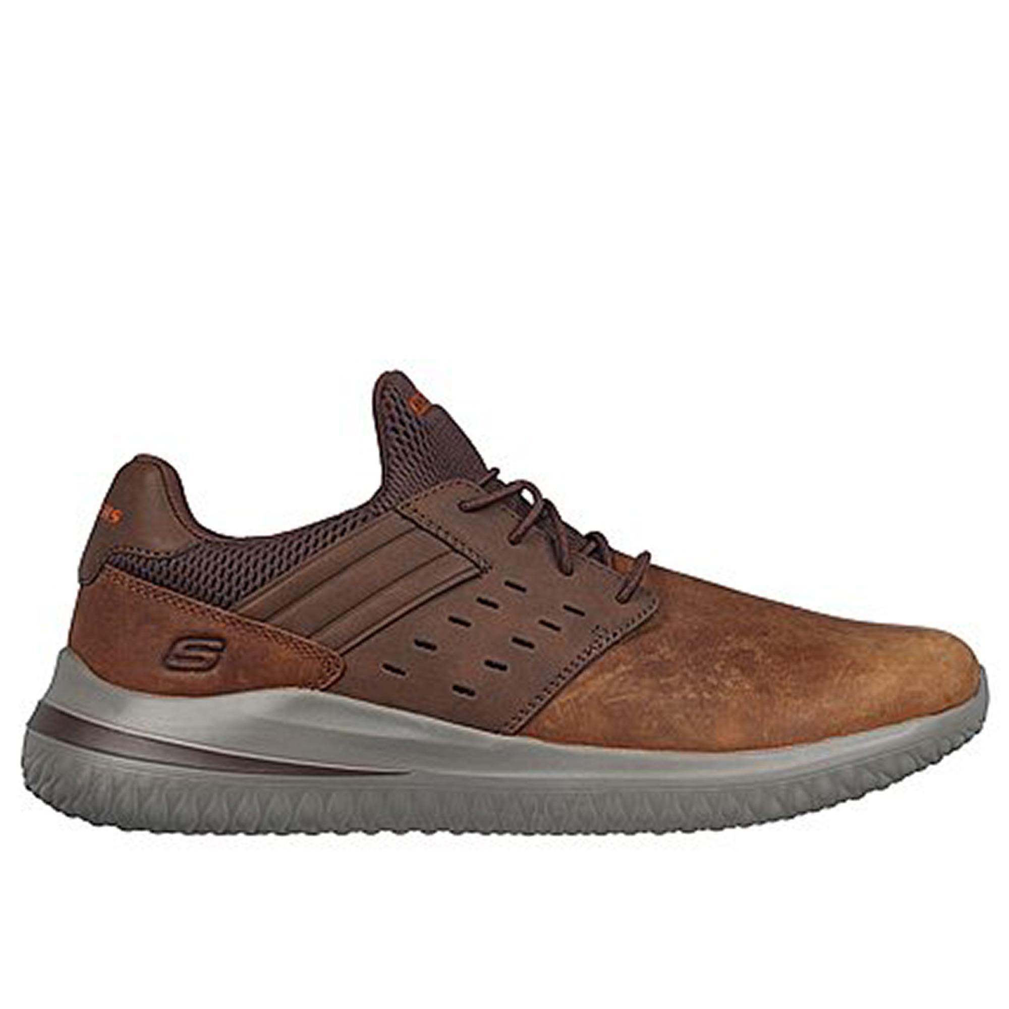 Zapatos skechers outlet hombre cordones dorados