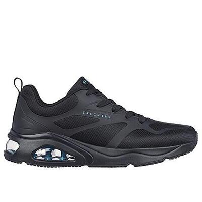 Zapatillas Deportivas Caminar Hombre Skechers 183071_BBK Negras con Cordones
