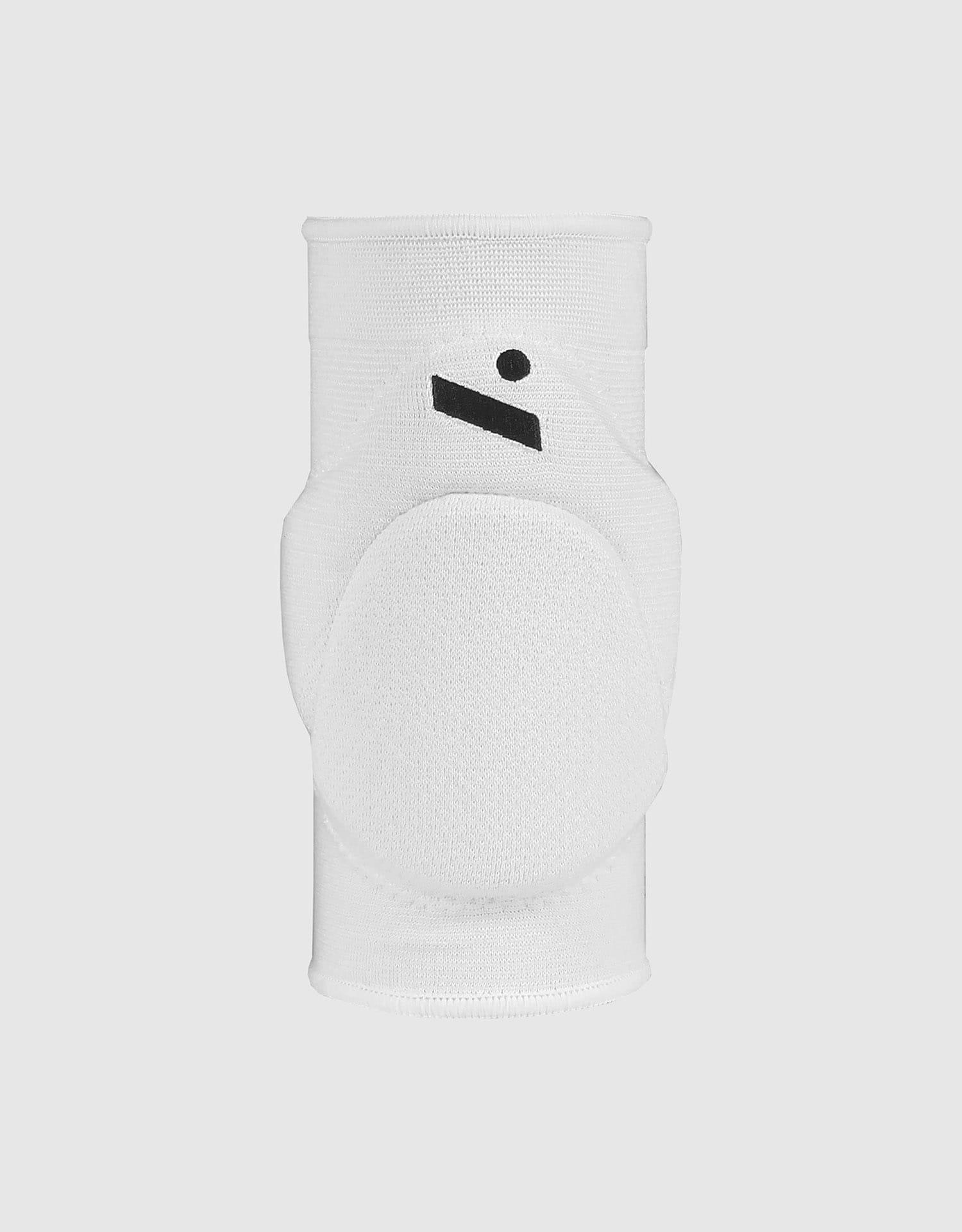 NINESQUARED Ginocchiere da pallavolo unisex – “Sleek” Bianca