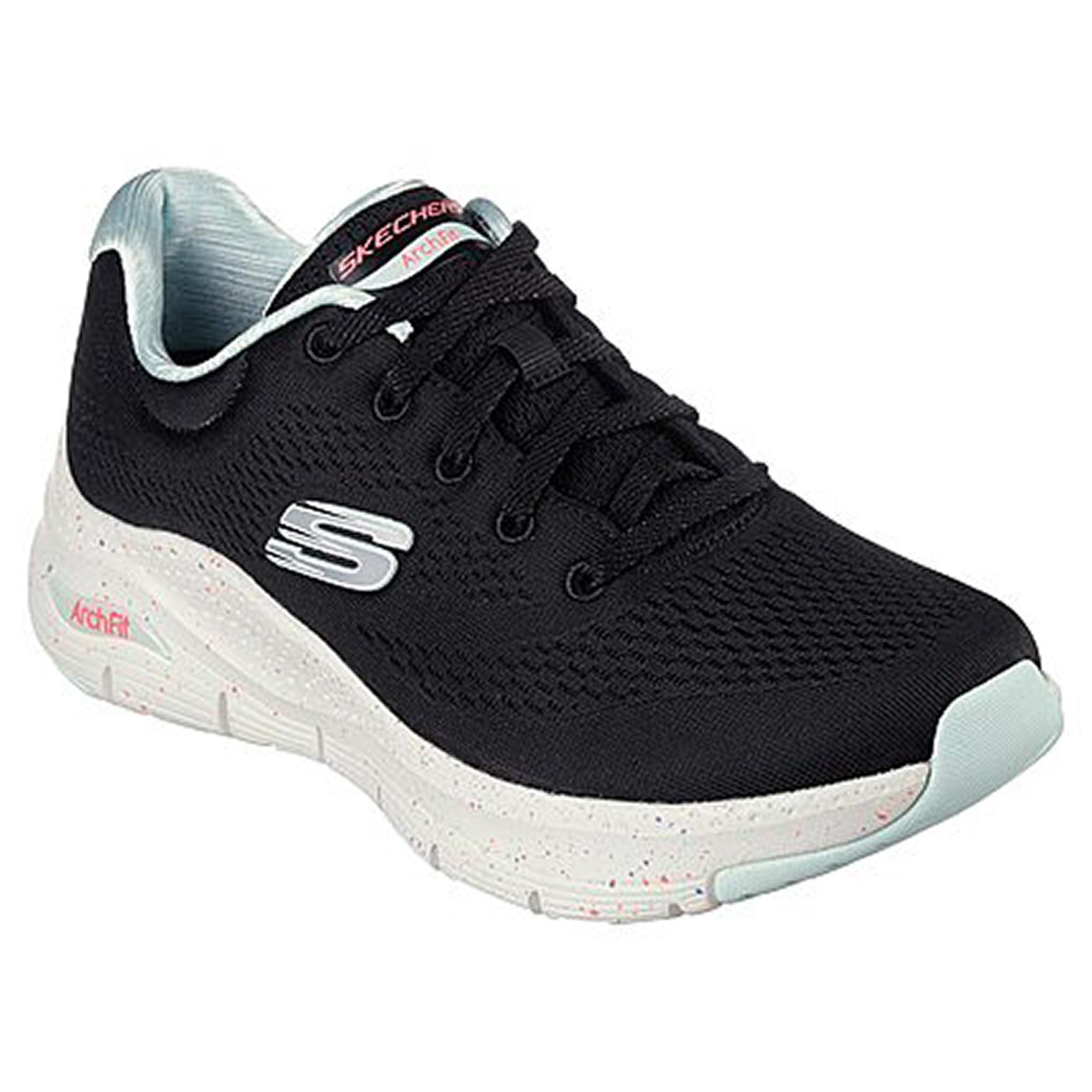 Tênis pretos Skechers Women's Arch Fit Freckle Me 2/5