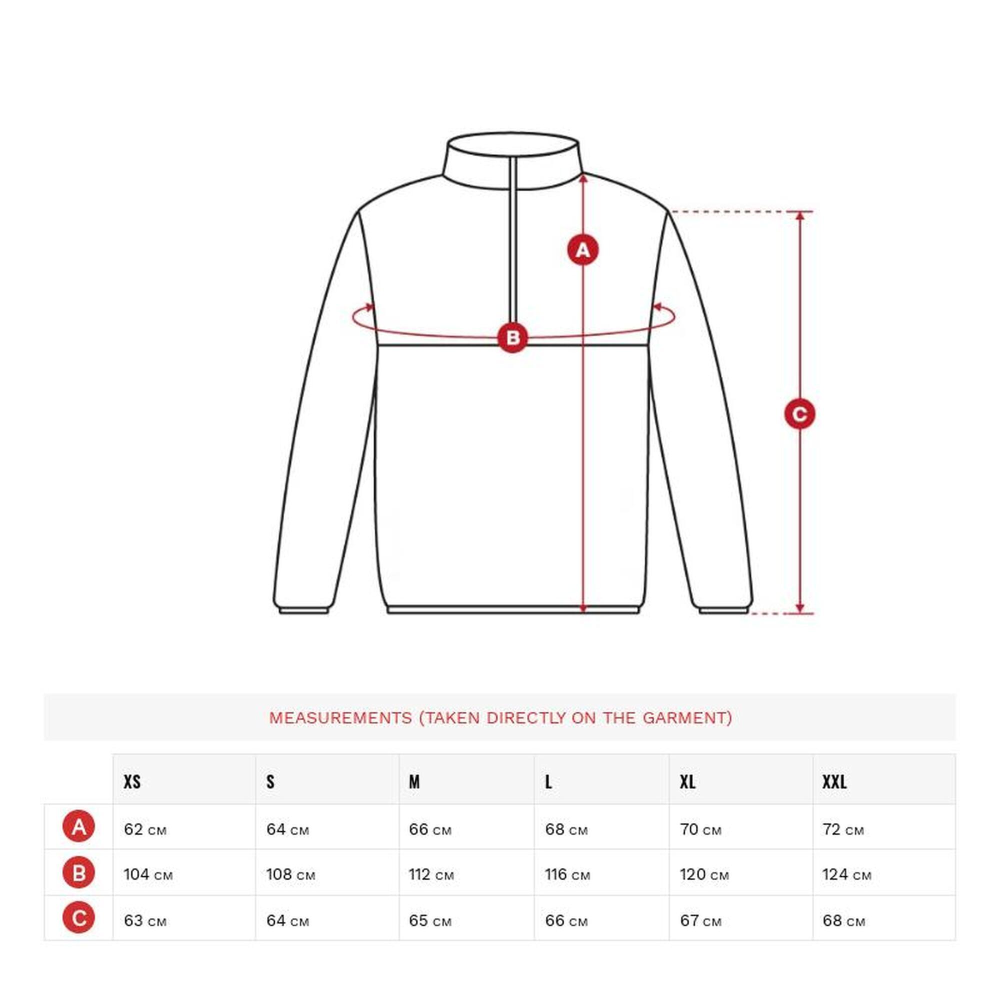 Camisola polar grossa homem Desportos de inverno Aurora SIROKO Lavanda