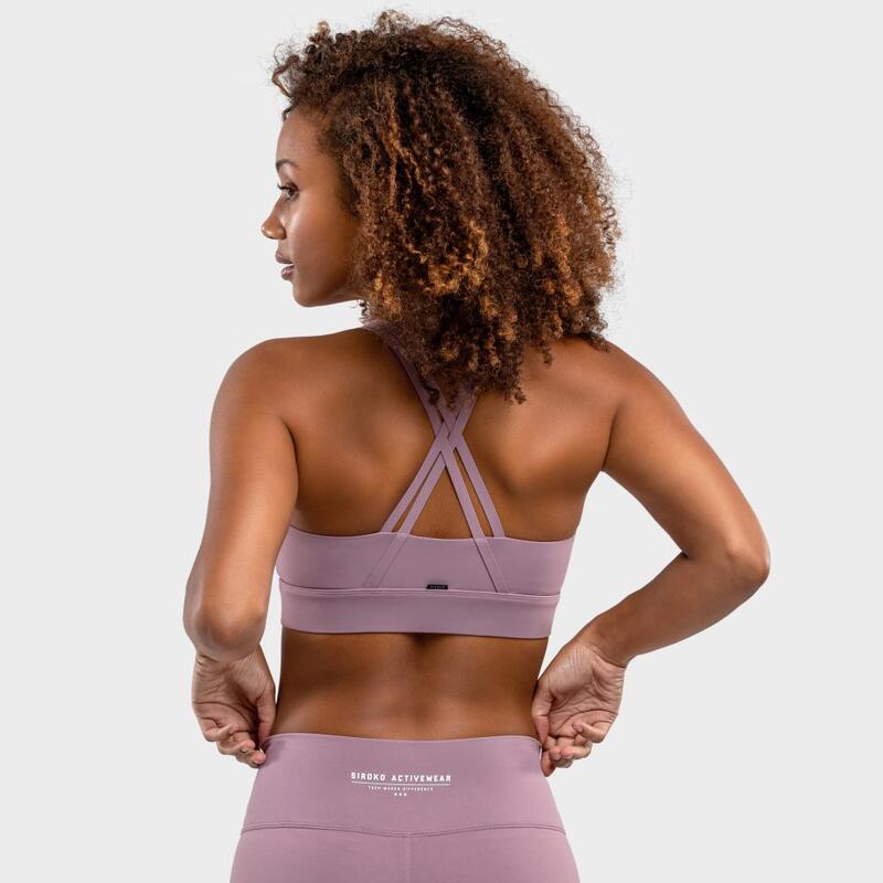 Brassière sport Fitness Femme Balance Mauve Mauve