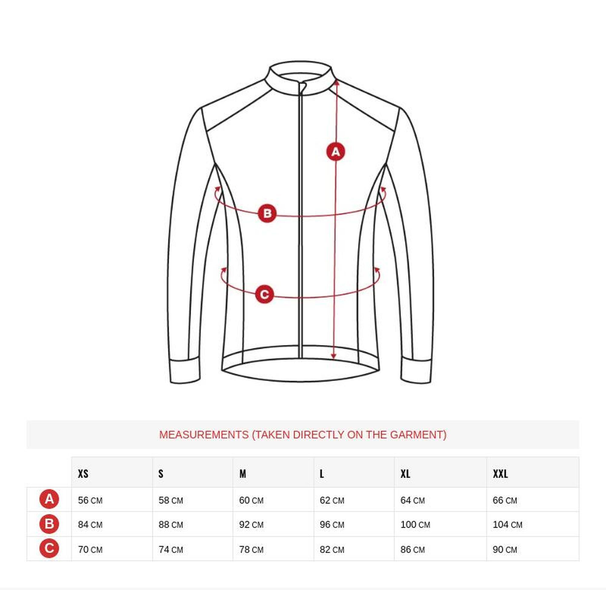 Teplý pánský cyklistický dres SRX M4 Fleet Moss Černá
