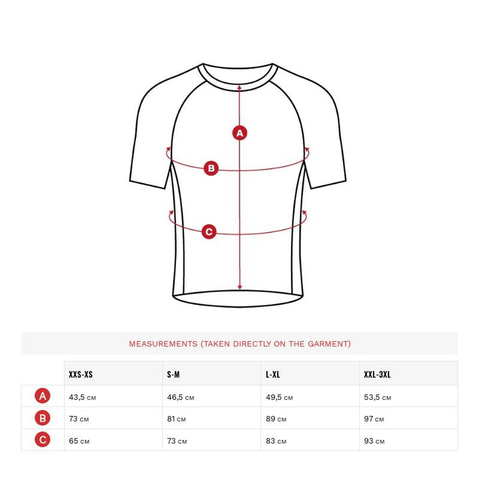Camisola interior ciclismo para homem Ultrablack Preto