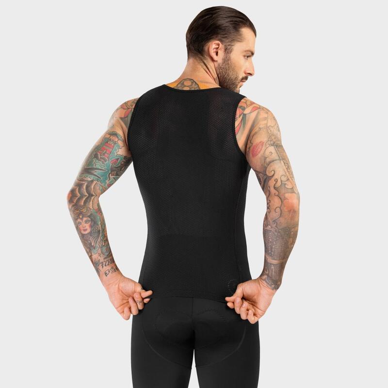 Camisola interior ciclismo para homem Atomic SIROKO Preto