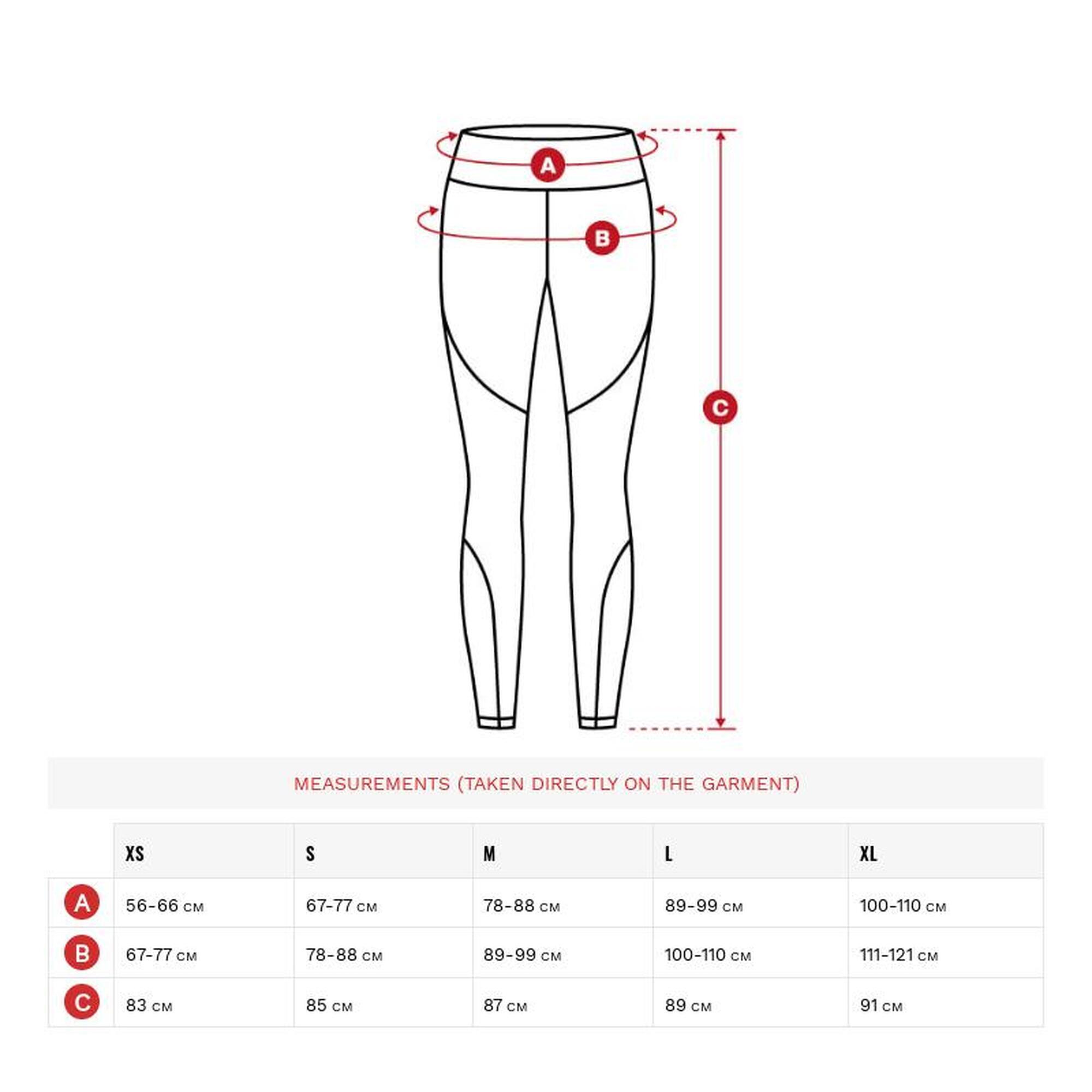 Women Fitness Mid-rise workout leggings Sky Flow SIROKO Black
