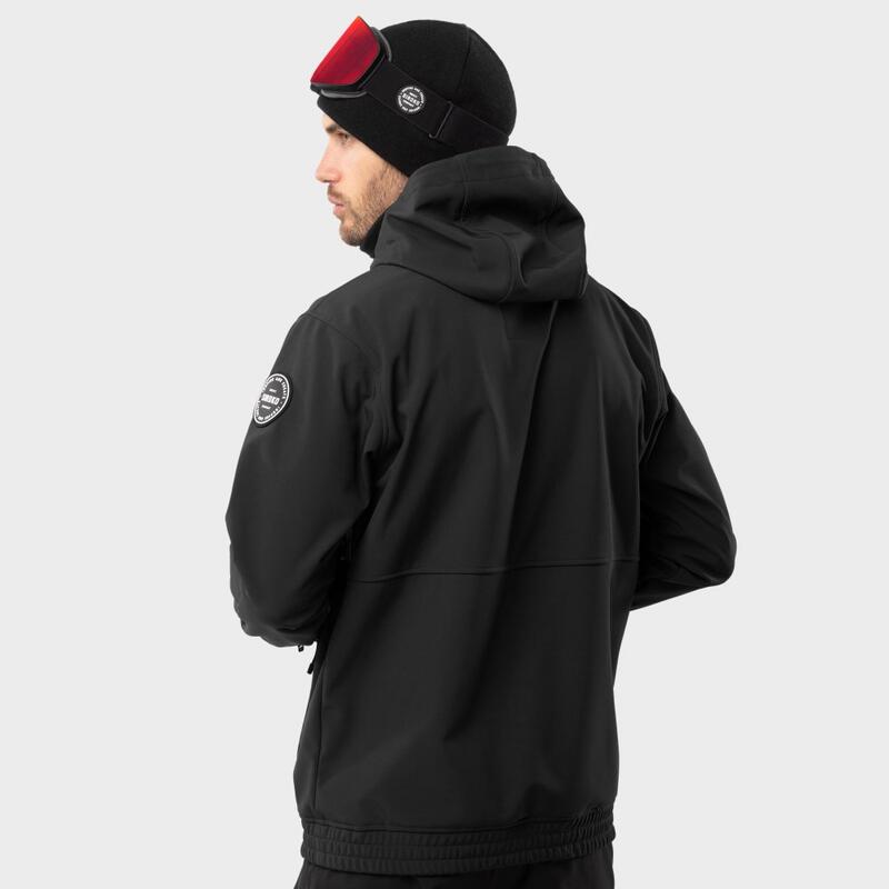 Herren Wintersport snowboardjacke für W1 Skywalk SIROKO Schwarz