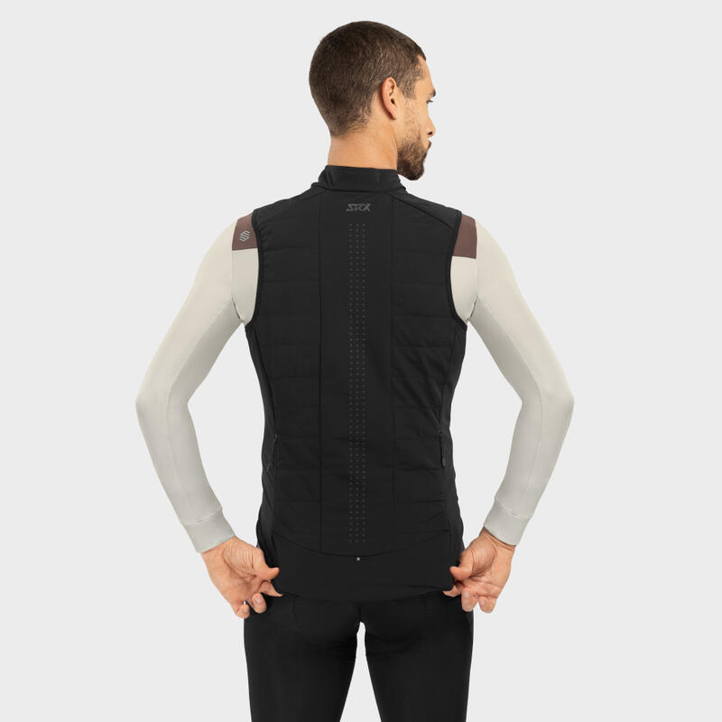 Heren Wielrennen thermisch fietsvest SRX Ultra Warm SIROKO Zwart