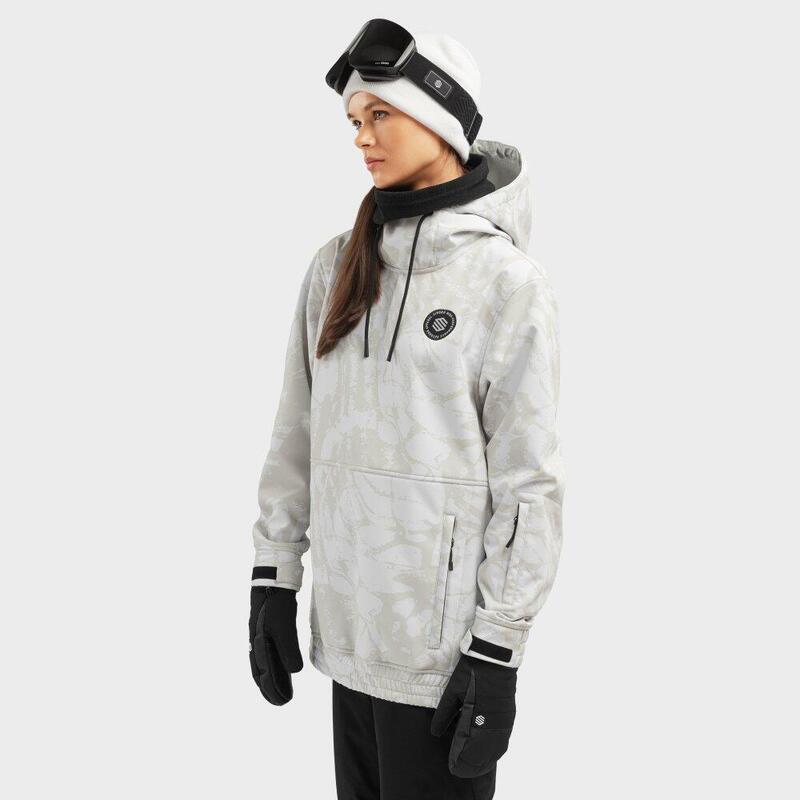 Casaco de snowboard para mulher Desportos de inverno W1-W Tremblant Branco