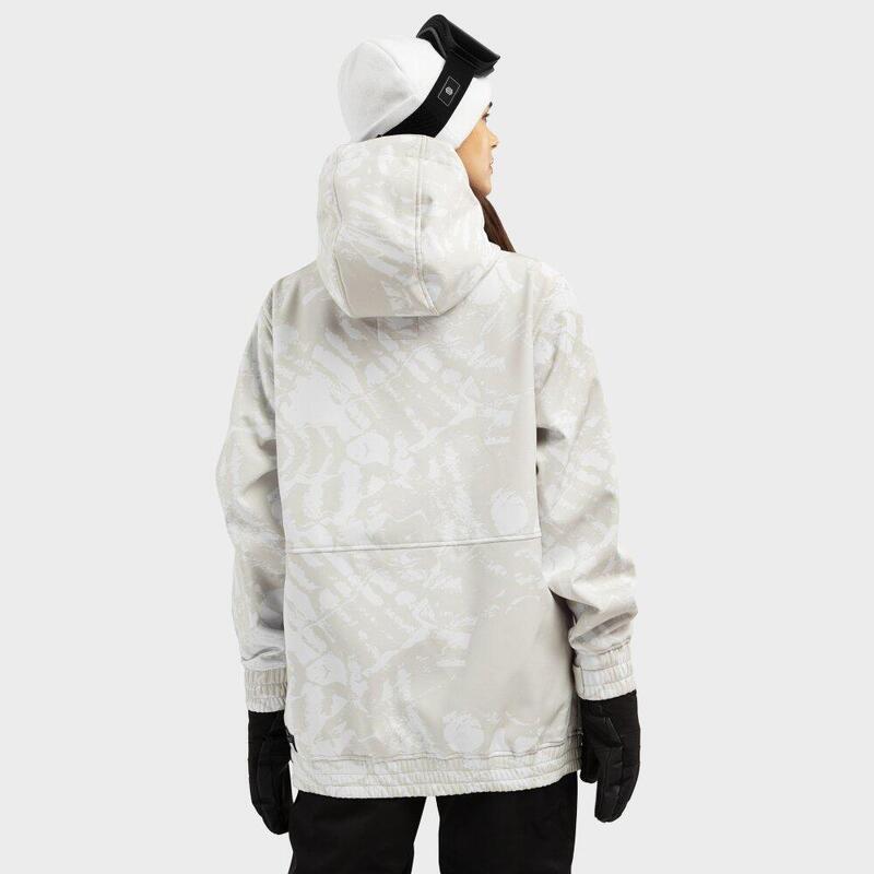 Casaco de snowboard para mulher Desportos de inverno W1-W Tremblant Branco