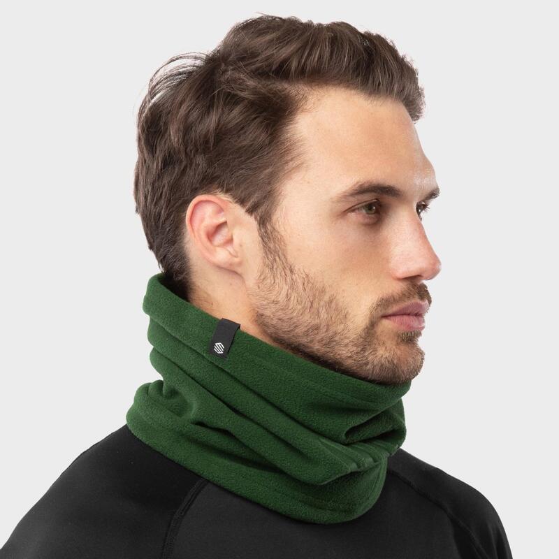 Heren en Dames Wintersport Winter nekwarmer Blunt Green SIROKO Legergroen