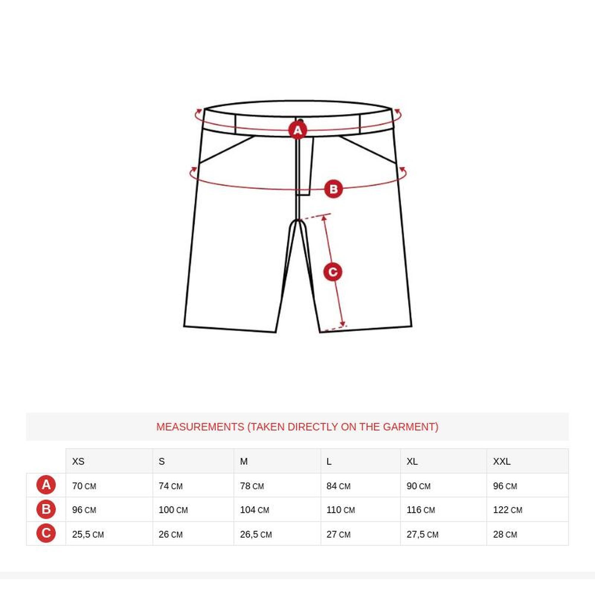 Heren Wielrennen gravel shorts Block SIROKO Zwart