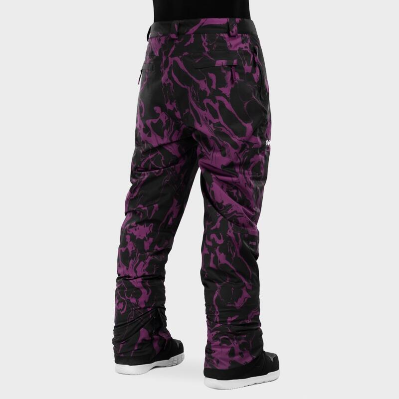 Pantalon snowboard homme Sports d'hiver P1 Grabs Noir