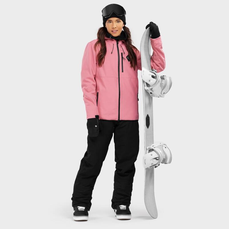Giacca da snowboard da donna Sport invernali W2-W Lollipop SIROKO Rosa  Bubblegum