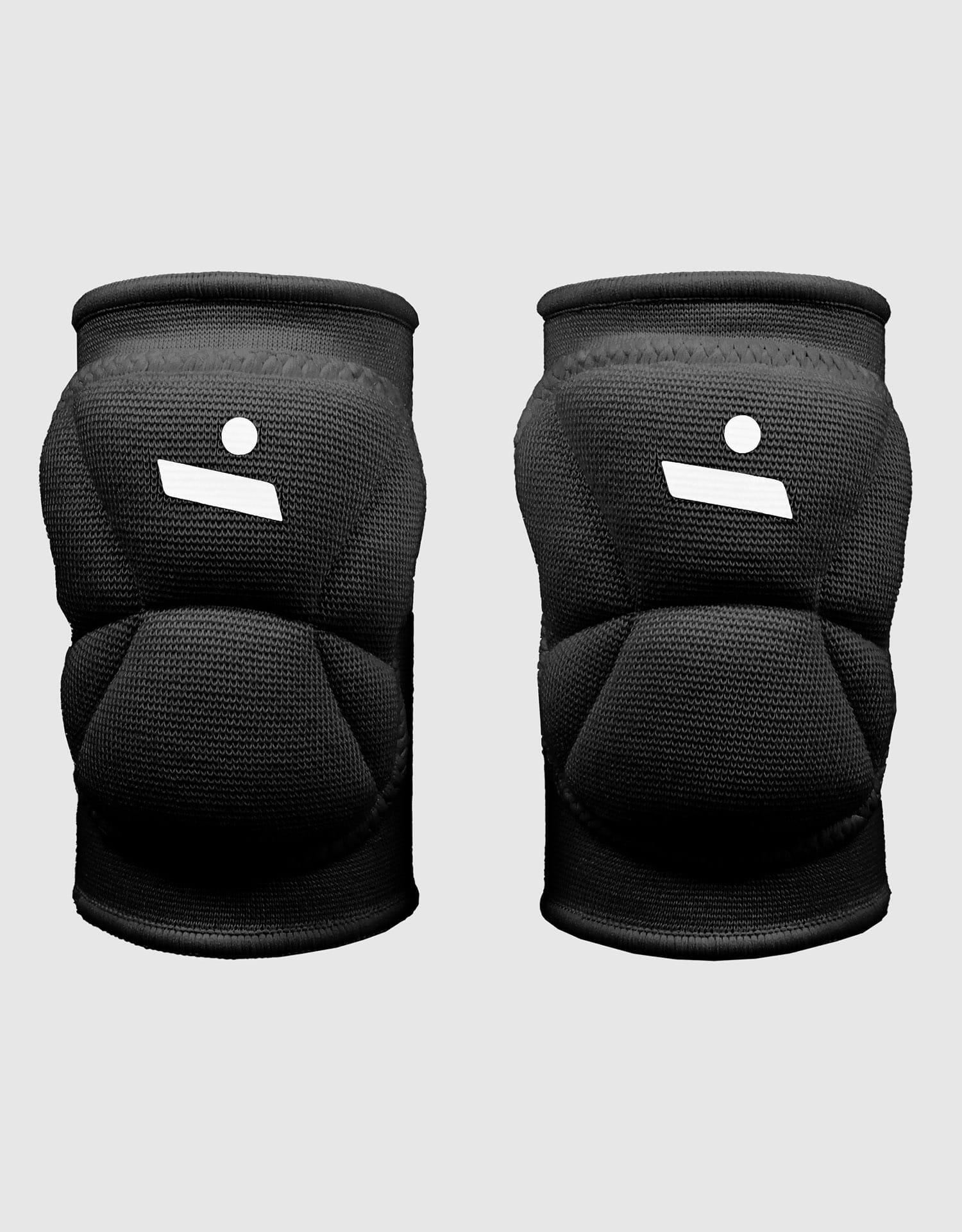 NINESQUARED Volleyball-Kniepolster Unisex – „Spike“ Kindergröße Schwarz