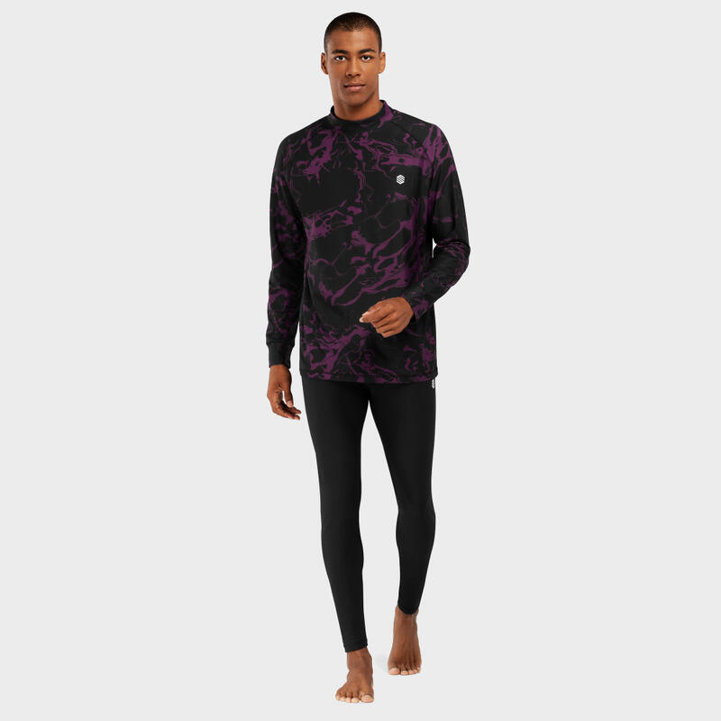 Camisola interior térmica homem Desportos de inverno Slush Grape SIROKO Preto