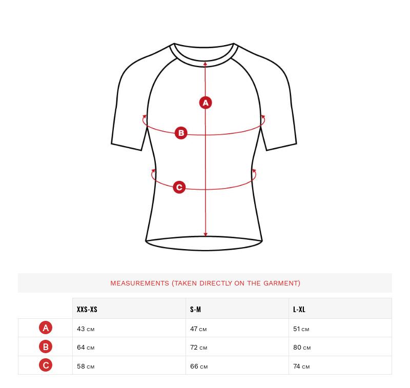 Dames Wielrennen wol fiets ondershirt SRX Premium Skin Zwart 5/7
