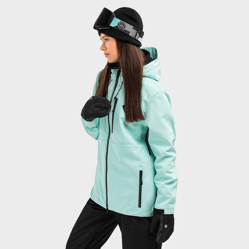 Giacca Sport invernali SIROKO W2-W Senja Turchese Donna