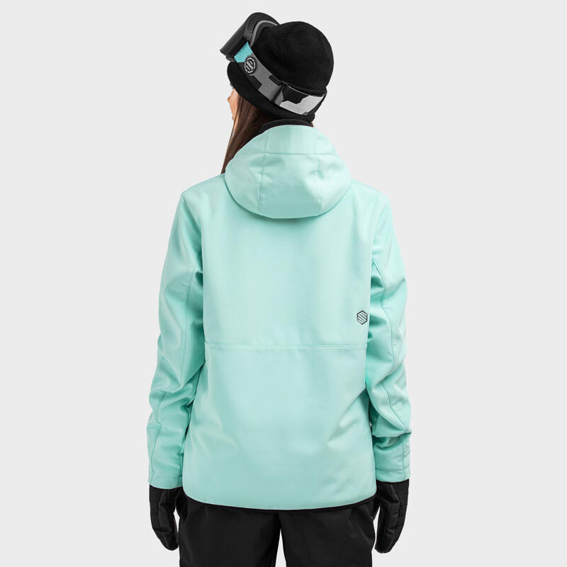 Veste Sports d'hiver SIROKO W2-W Senja Turquoise Femme