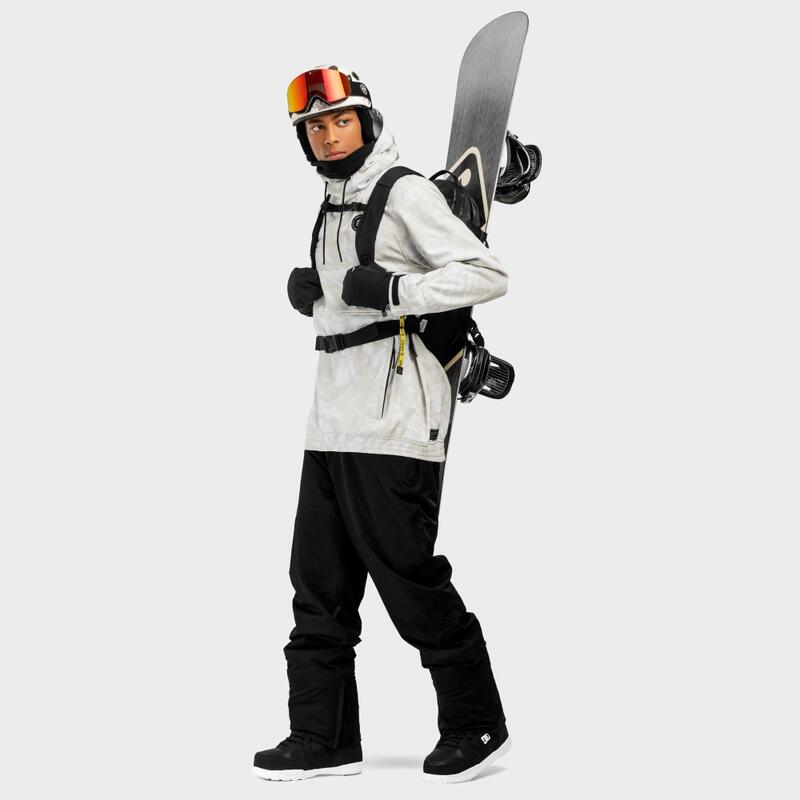 Giacca da snowboard da uomo Sport invernali W1 Tremblant SIROKO Bianco