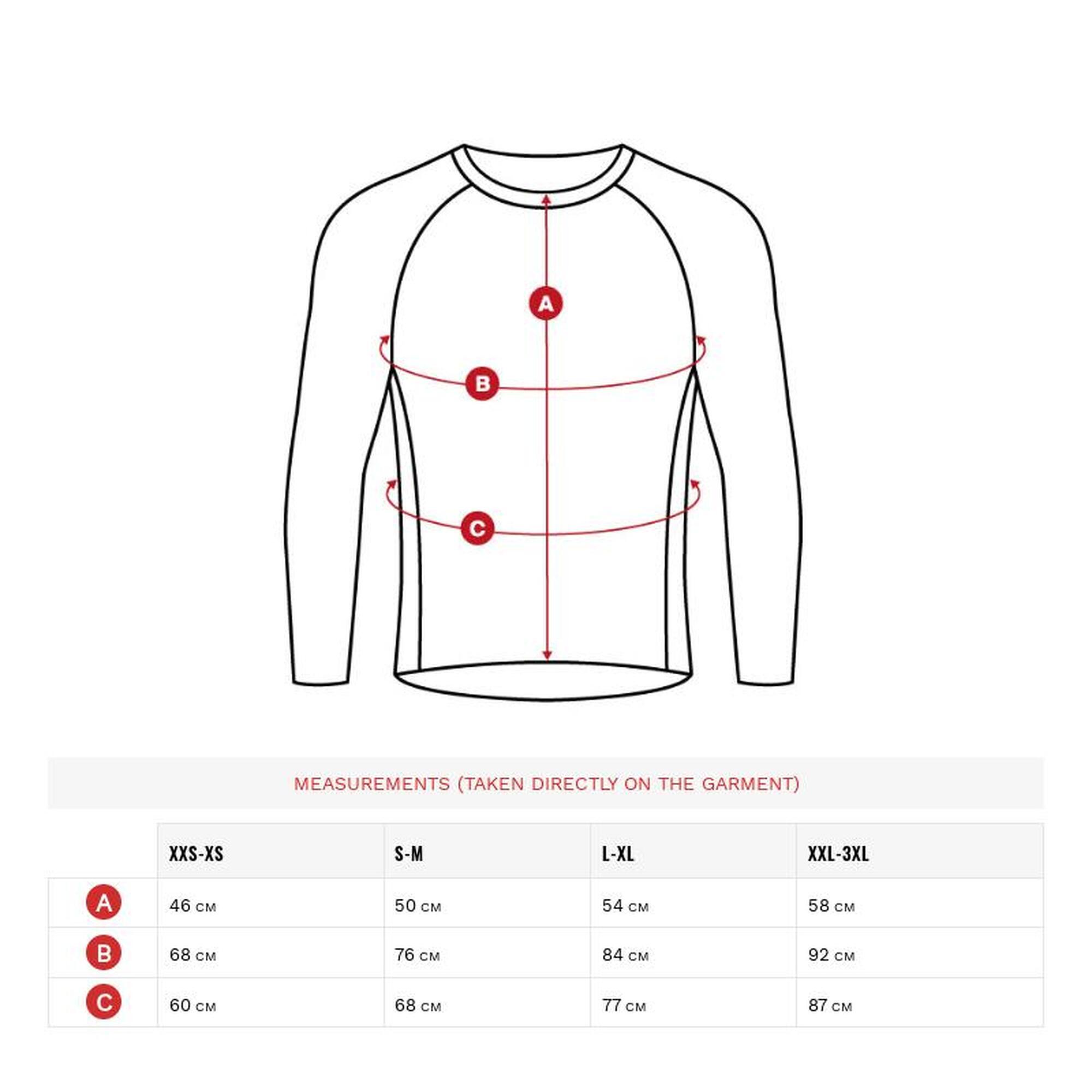 Camiseta interior ciclismo y moto de lana Merino TS2 Color Gris - Talla S/M