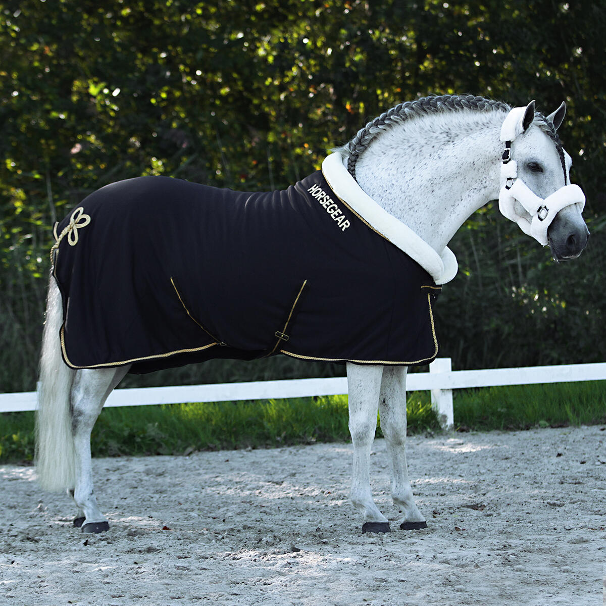Zweetdeken Horsegear Lyx Zwart 6/6