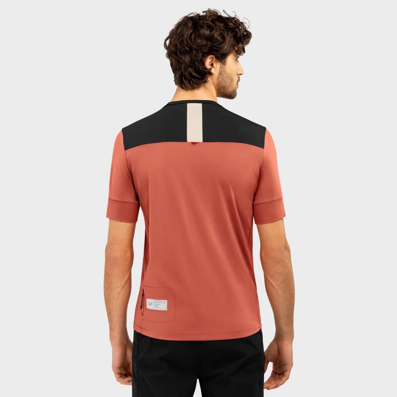 Camiseta de gravel hombre ciclismo Tushar SIROKO Arcilla