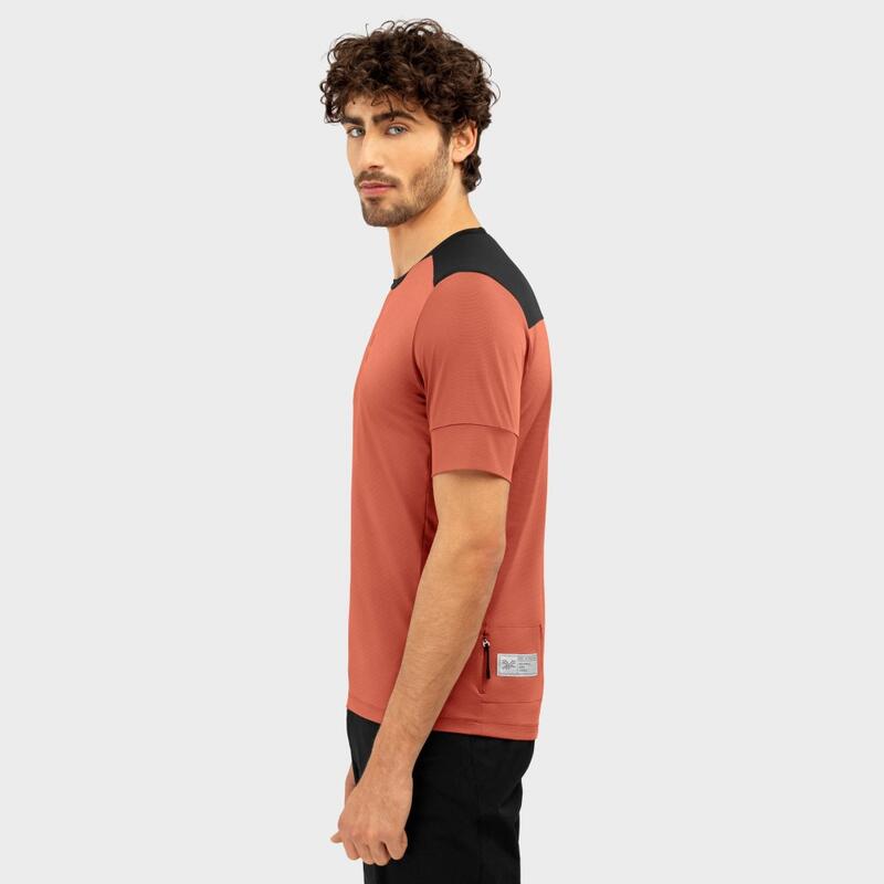 Heren Wielrennen gravel t-shirt Tushar SIROKO Klei