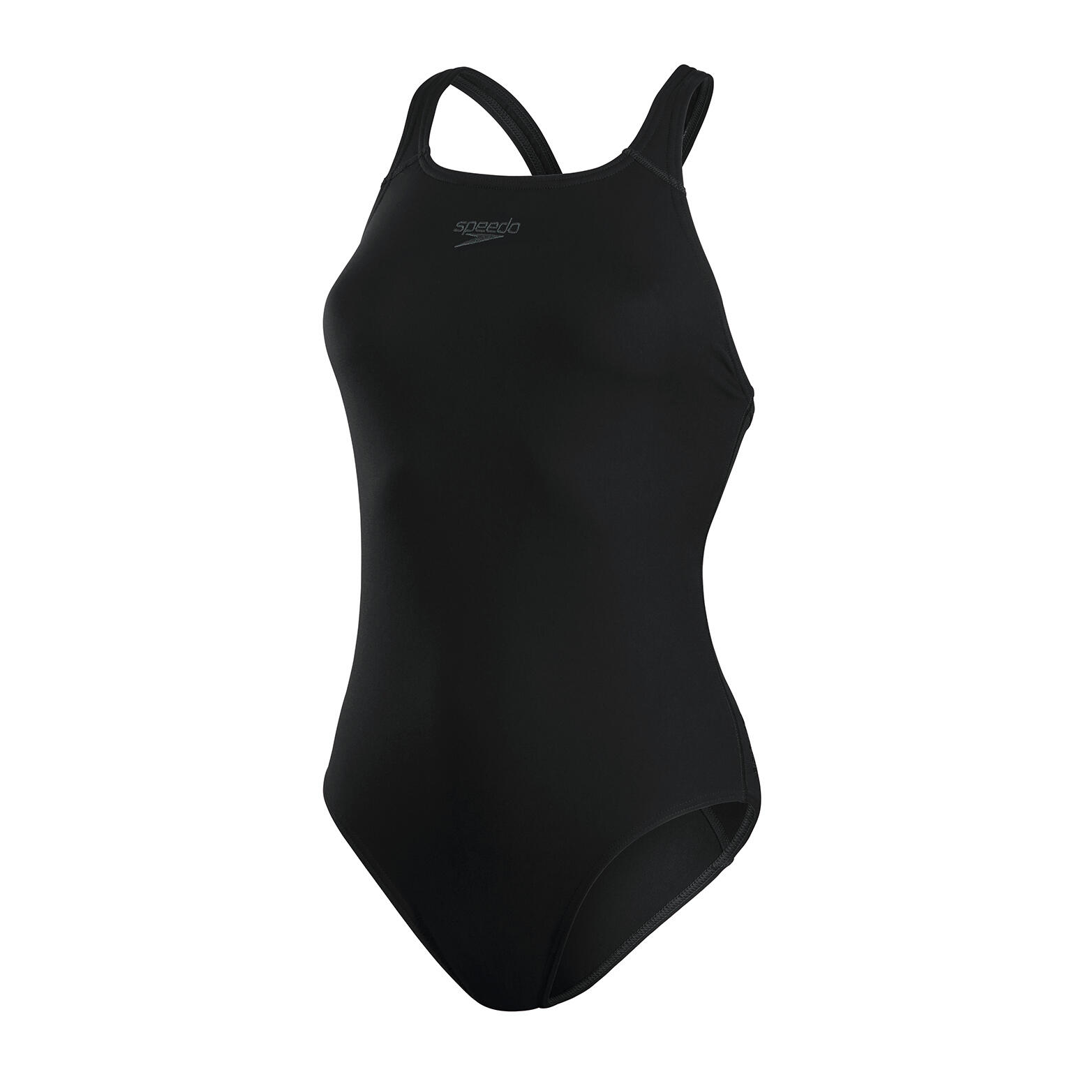 Speedo - Maillot De Bain 1 Pièce Femme Speedo Eco+ Medalist - Maillot De Bain 1 Pièce - Noir -  48 - Decathlon