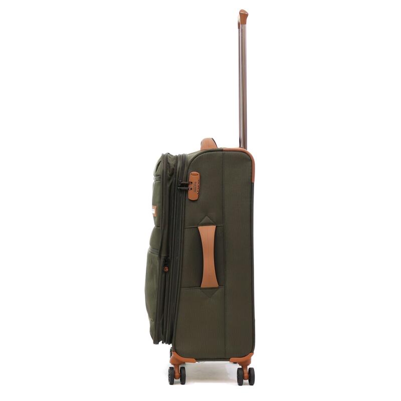 Ella Icon - Troler Atena Verde Textil - 67X41X27 Cm