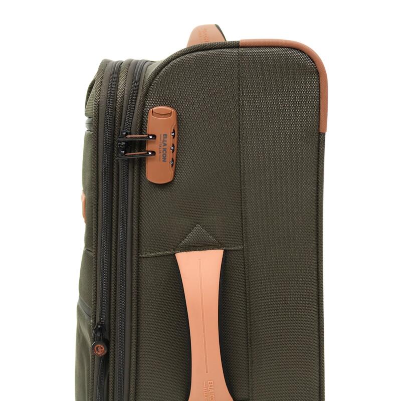 Ella Icon - Troler Atena Verde Textil - 67X41X27 Cm