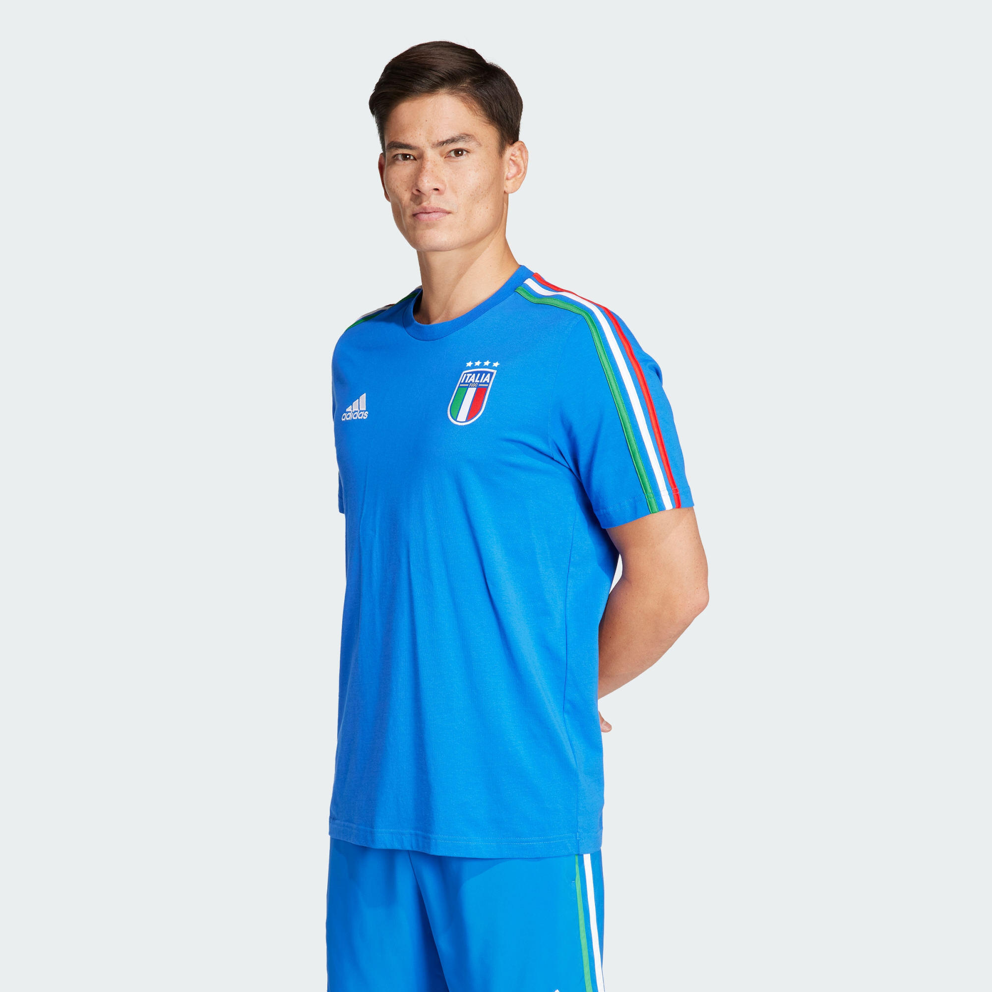 ADIDAS Italy DNA 3-Stripes Tee