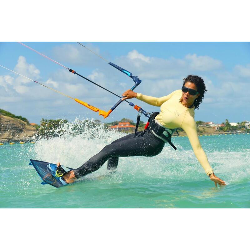Lunettes de soleil kitesurf KALIMA noir, CX Polarisés GRIS -cat.3- MUNDAKA