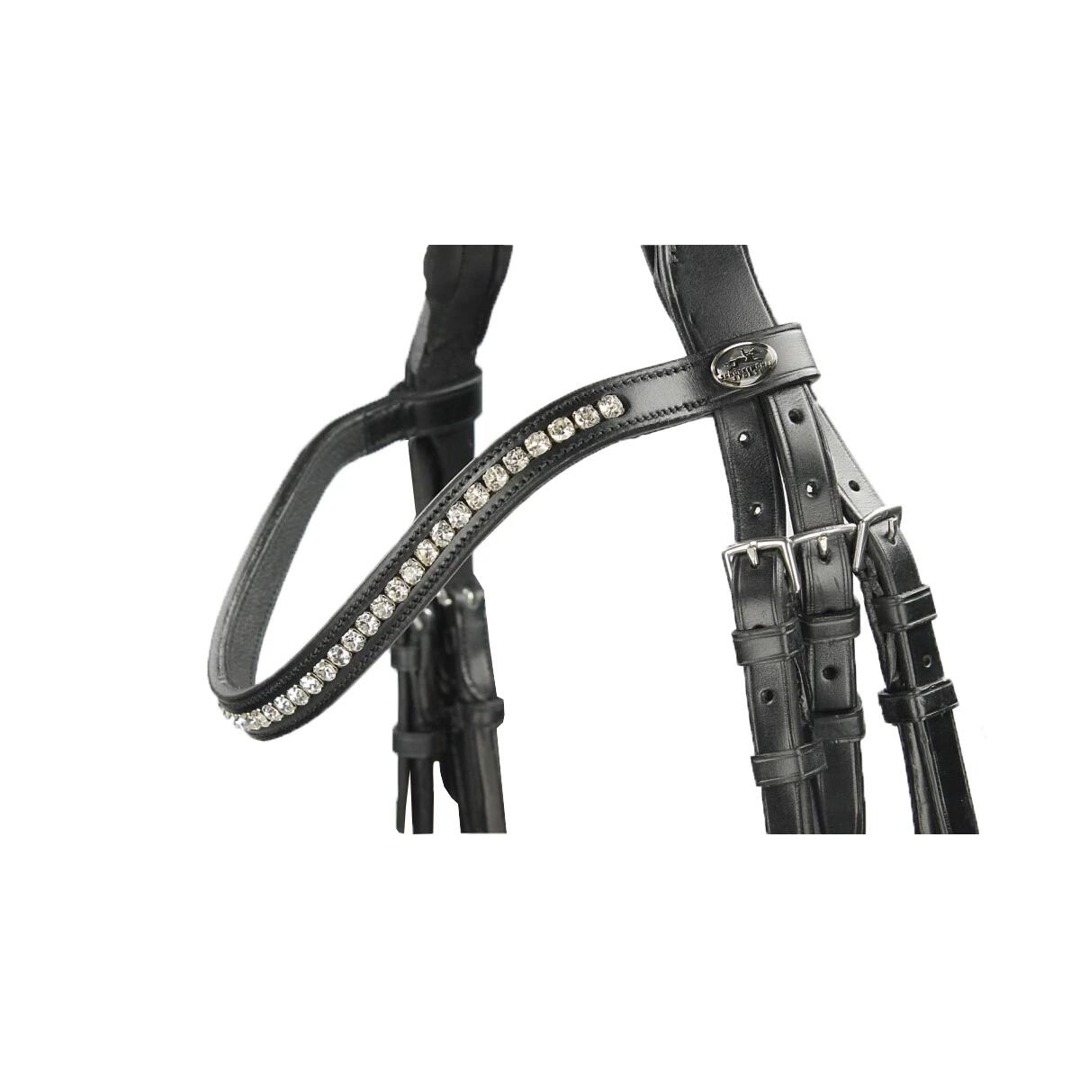 Hoofdstel Schockemöhle Malibu Zwart-zilver 2/7