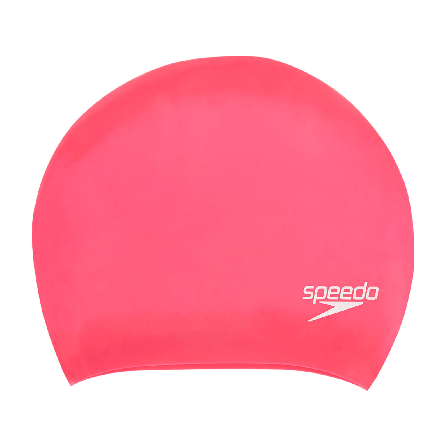 Speedo - Bonnet De Bain Pour Cheveux Longs Femme Speedo P12 - Bonnet De Bain - Blanc|rose - Taille Unique - Decathlon
