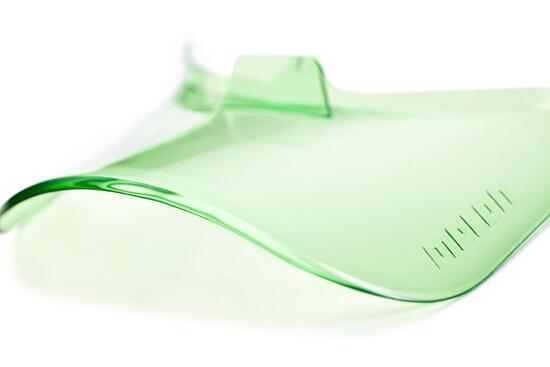 Melon Helm Vizier Vista Visor UV400 Green Fresh Green 1 Taille