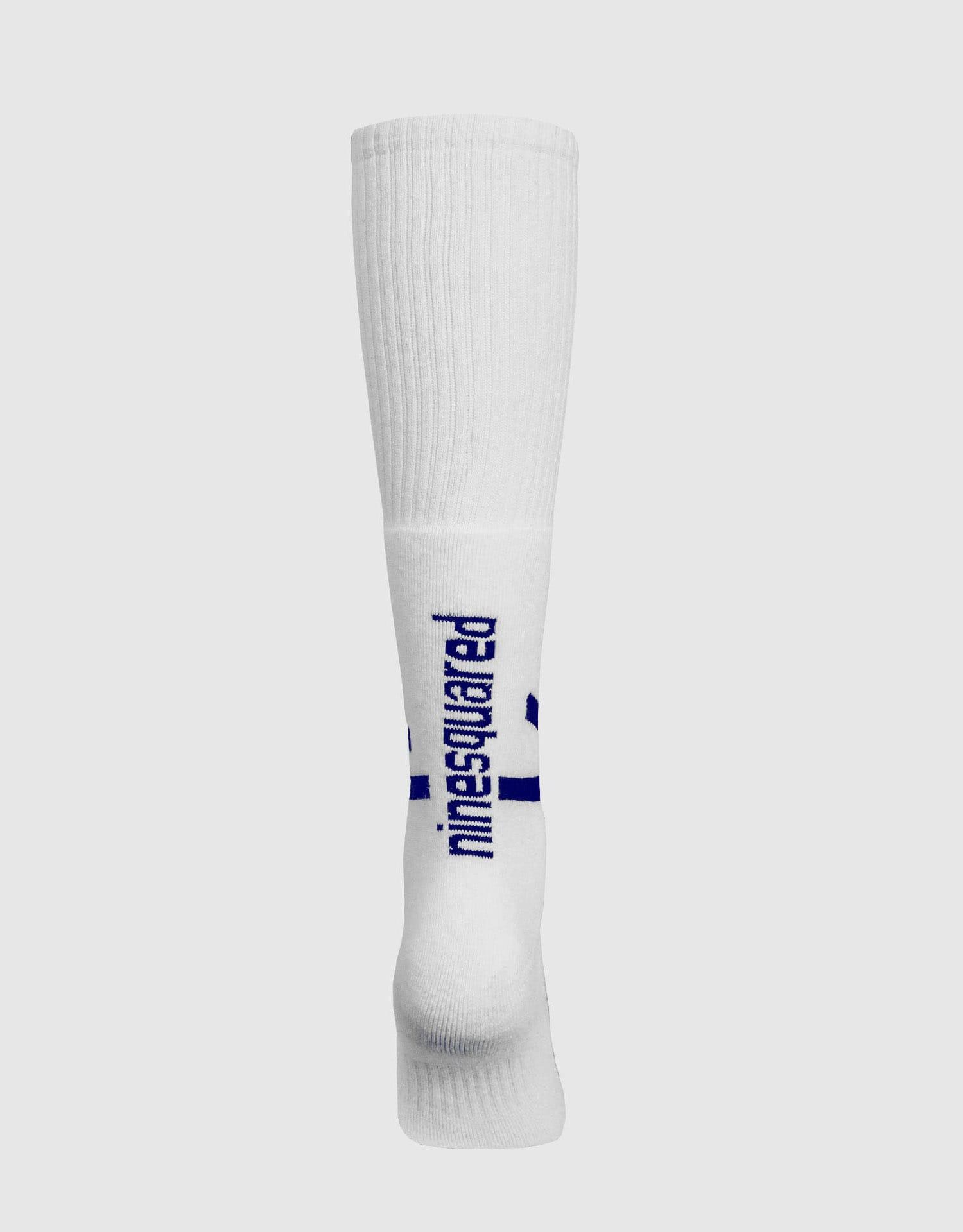 Meias altas de voleibol “Jump Spin” (2 pares) – logótipo azul marinho (36/39) 2/4