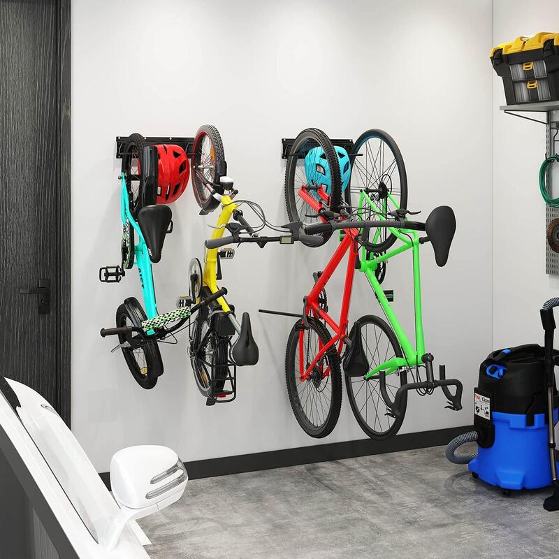 Système de support de bicyclettes pour 5 vélos