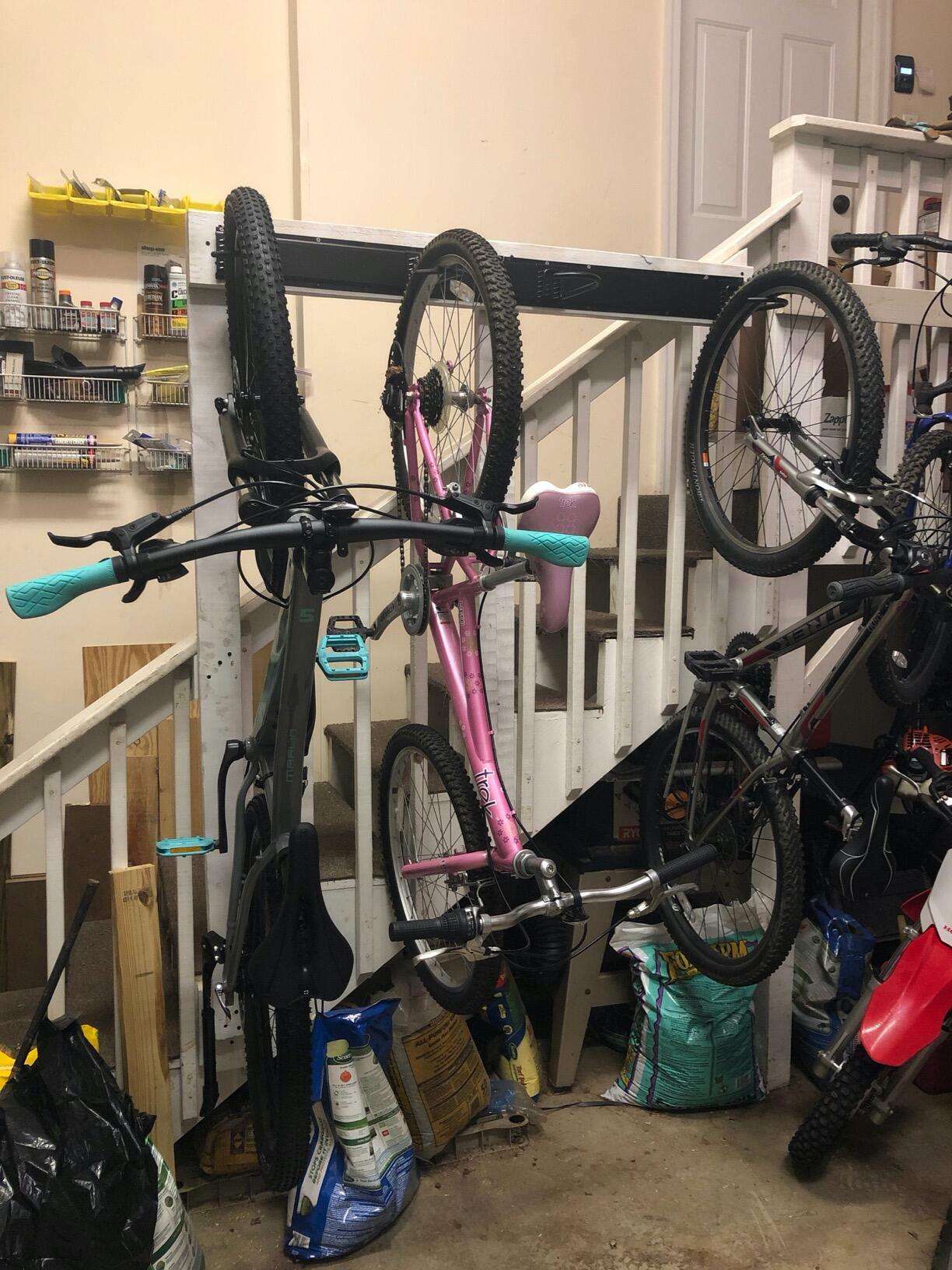 Fiets Ophangsysteem 5 fietsen 7/8
