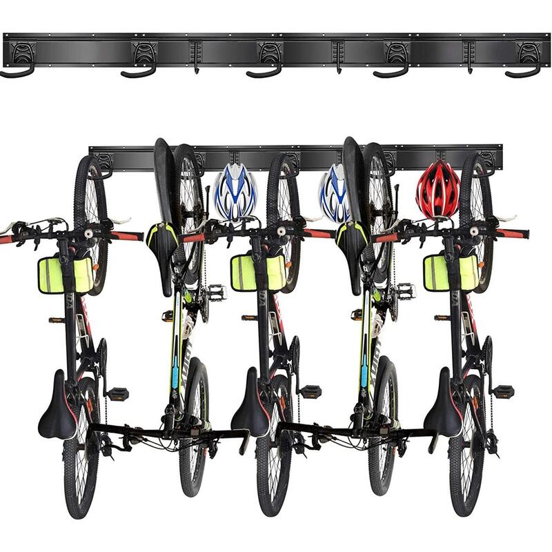 Système de support de bicyclettes pour 5 vélos - Idéal pour les VTT