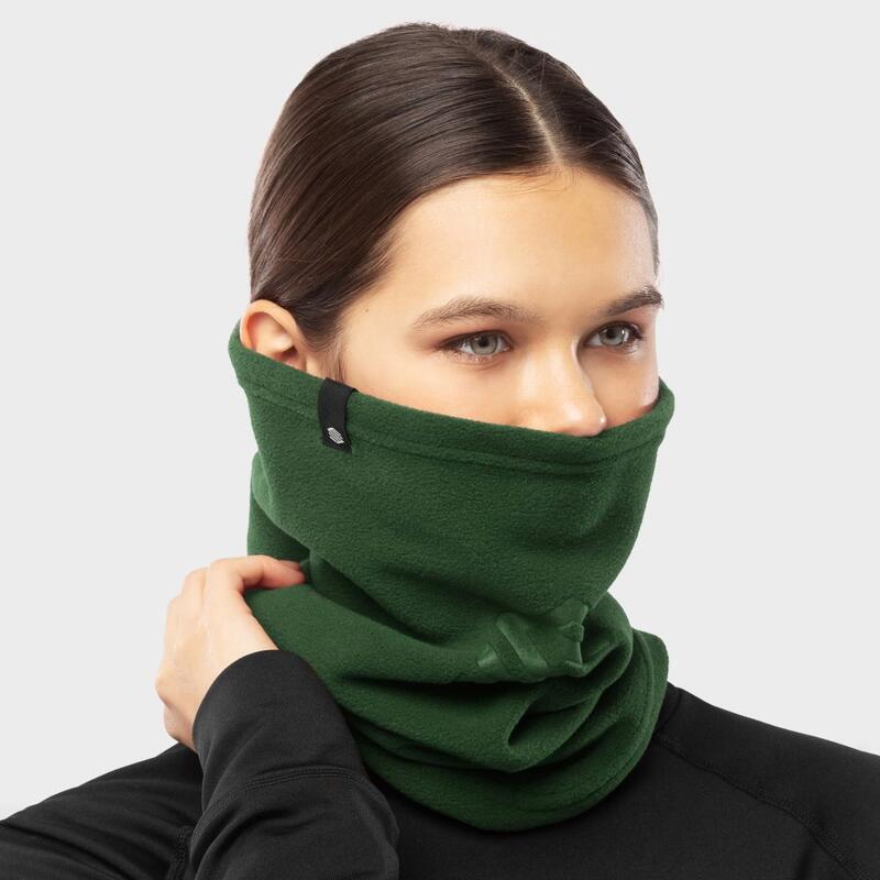 Heren en Dames Wintersport Winter nekwarmer Blunt Green SIROKO Legergroen