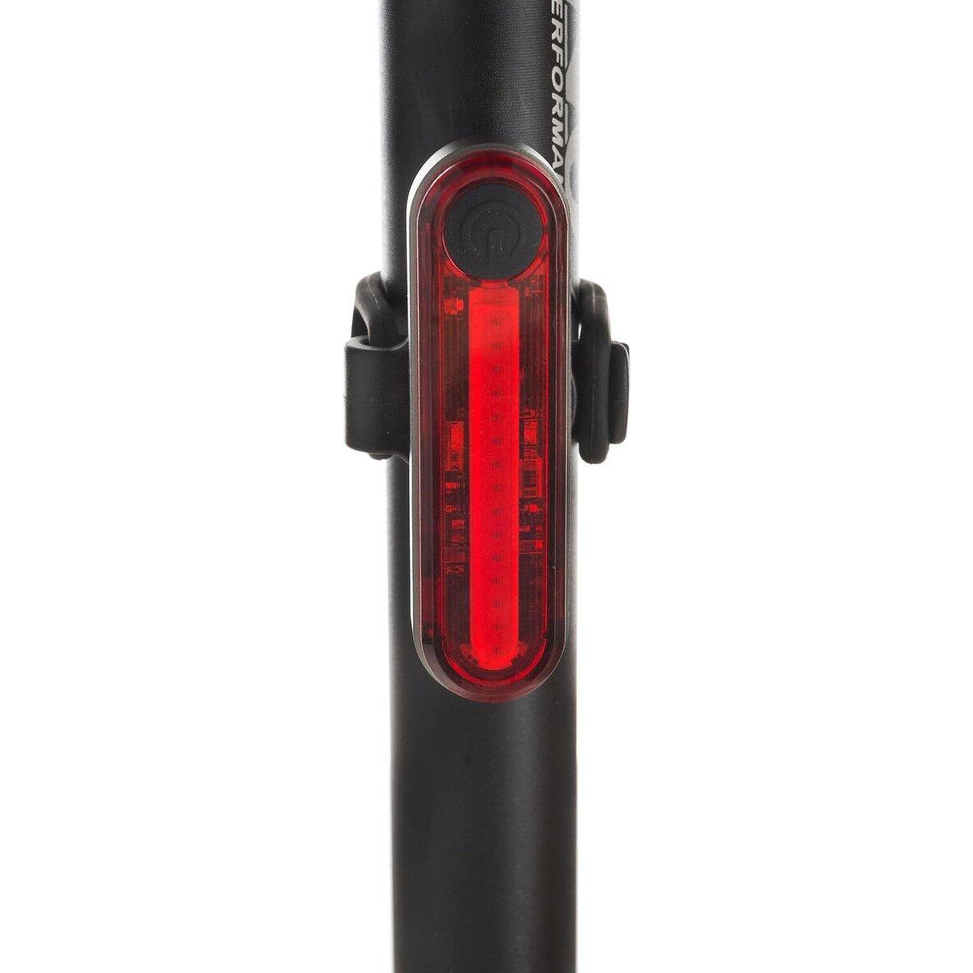 Achterlicht 40 Lumen rood - Fietsverlichting USB oplaadbaar - LED Fietslicht