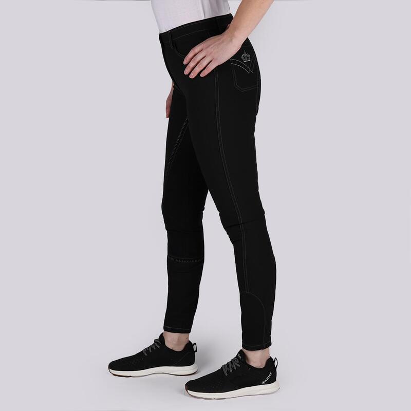 Pantalon d'Équitation EJAndria Full Seat Epplejeck Noir