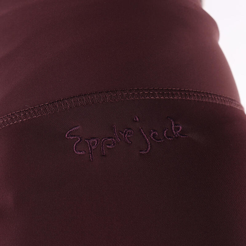 Legging d'équitation EJPhebe Full Grip Epplejeck Rouge foncé