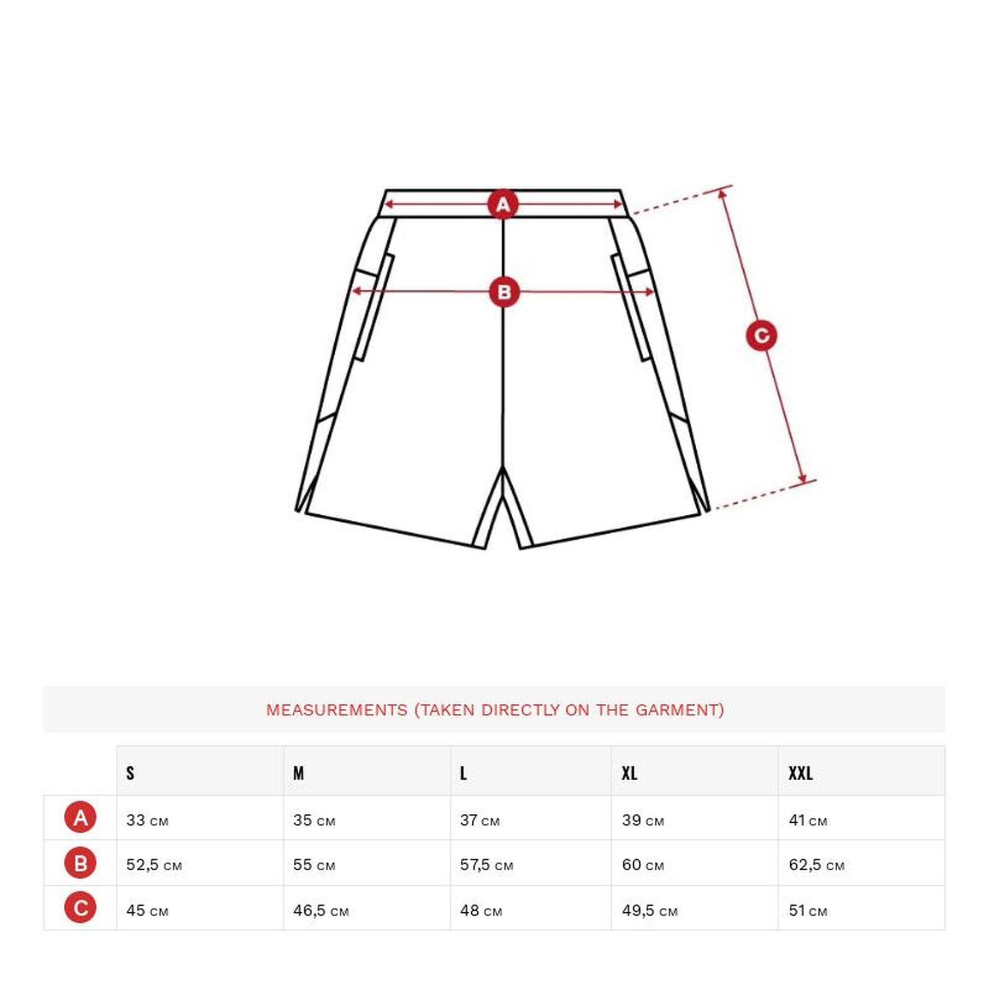 Calções Fitness Homem Air Zoom SIROKO Bordeux