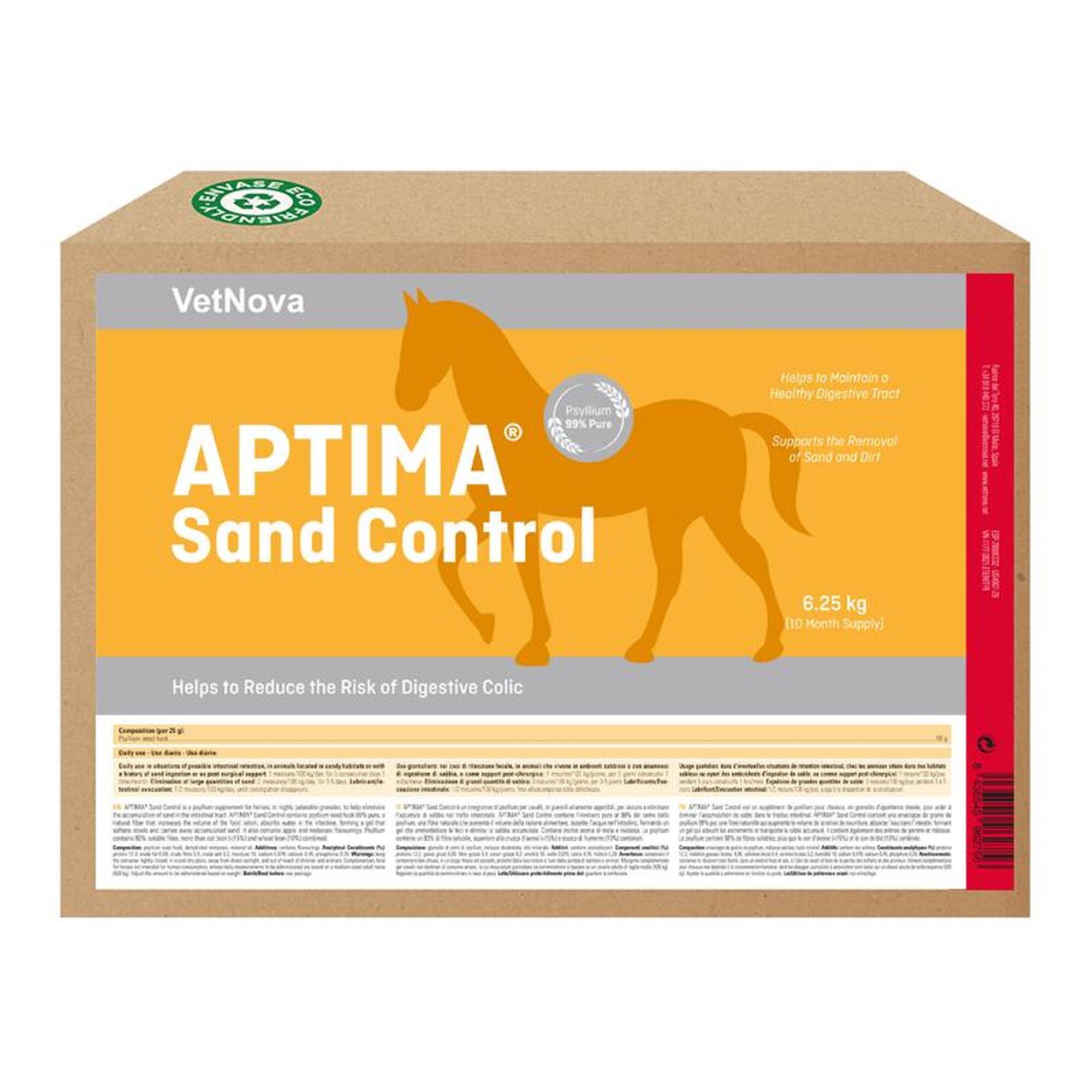 Supplément de Psyllium APTIMA® Sand Control 6.25kg per chevaux.