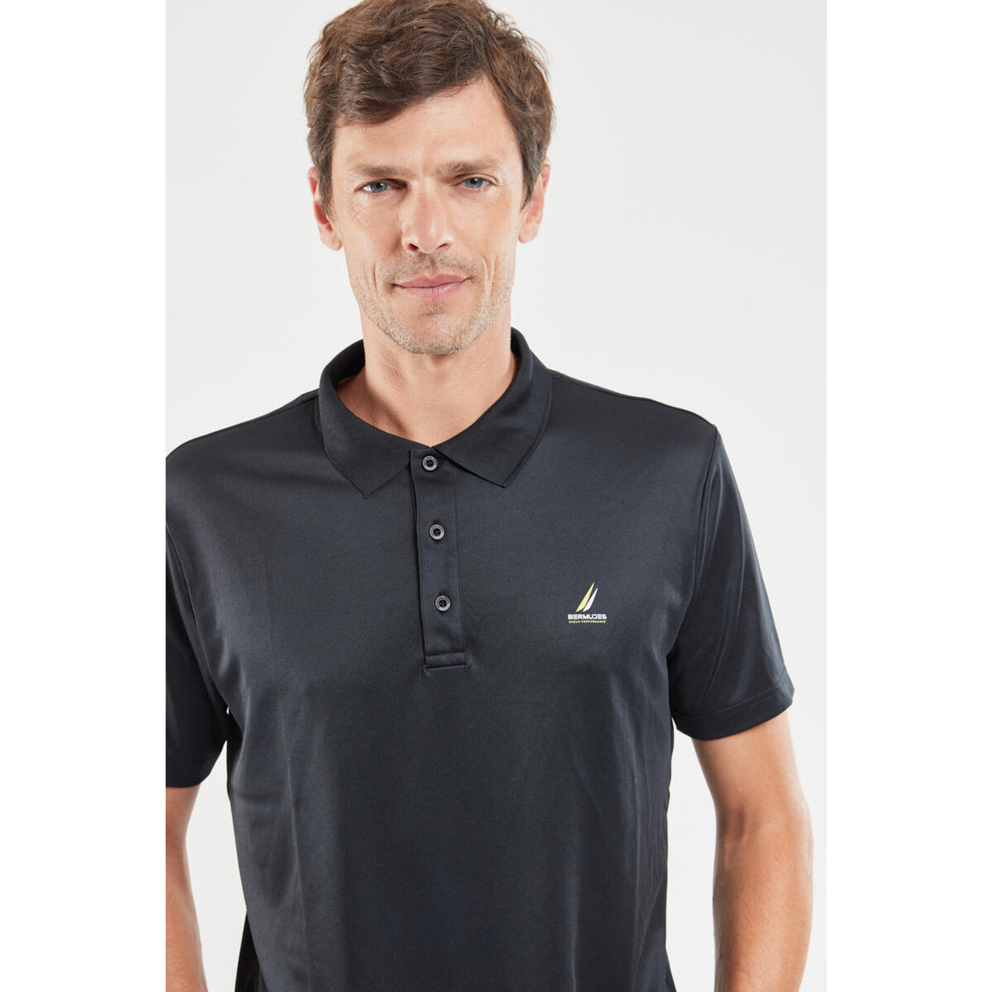 Polo quick-dry en Polyester recyclé GALT Bermudes homme